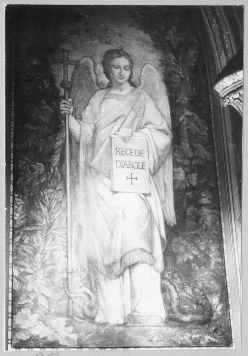 Peinture monumentale : L'Ange de la Rédemption