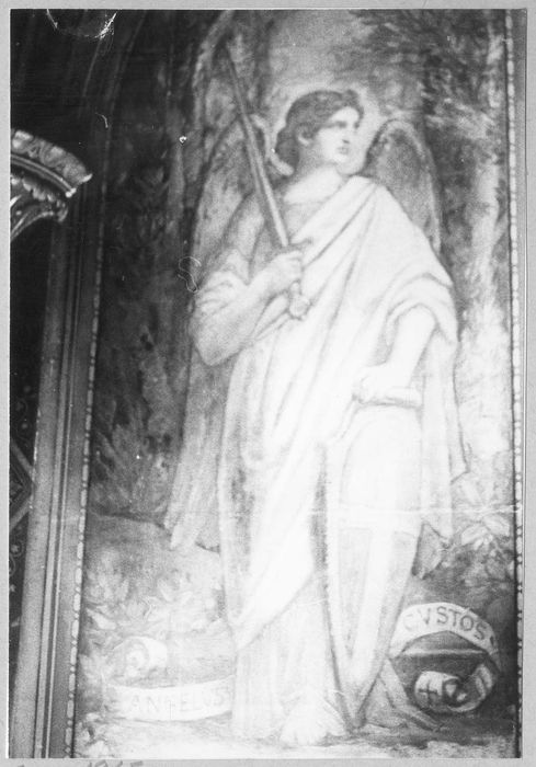 Peinture monumentale : L'Ange gardien