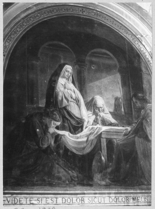 Peinture monumentale : Les Saintes Femmes au Sépulcre