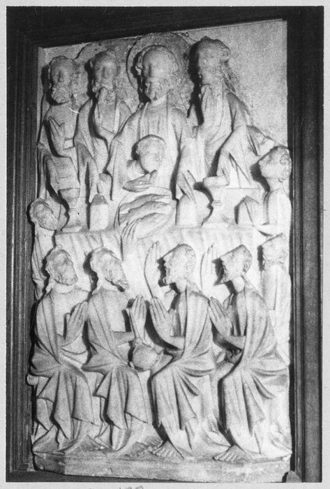 haut-relief : La Cène