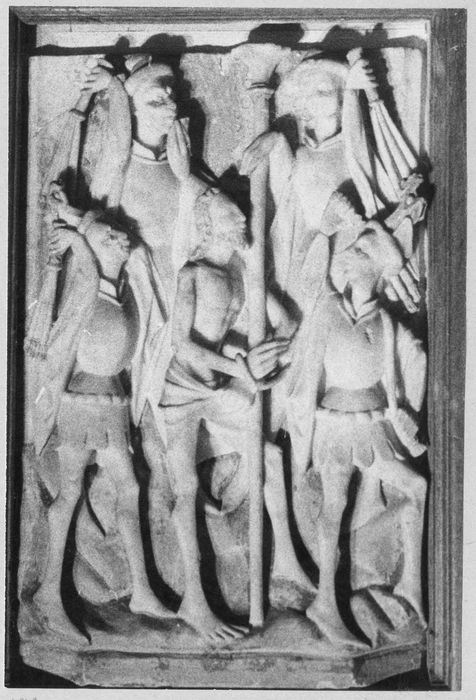 haut-relief : La Flagellation