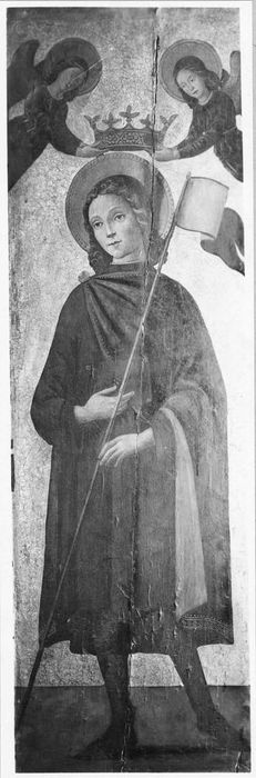 tableau : Sainte non identifiée