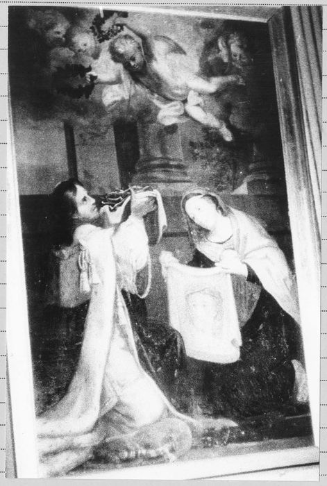 Tableau : Saint Louis et sainte Véronique