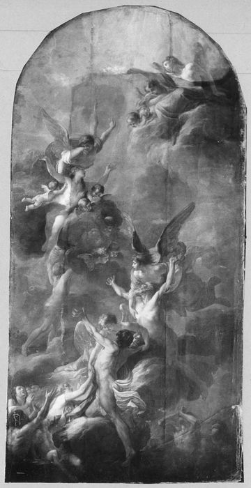 tableau : Montée des âmes du puragatoire