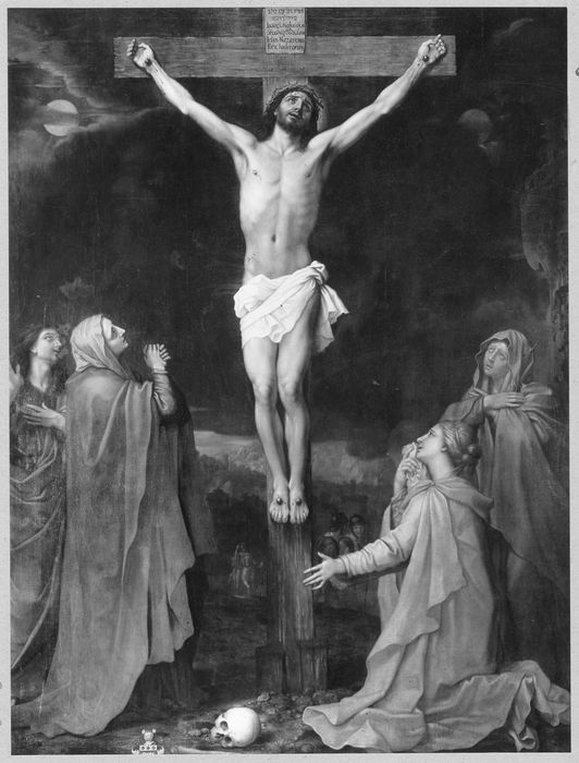 tableau : Le Christ portant sa croix