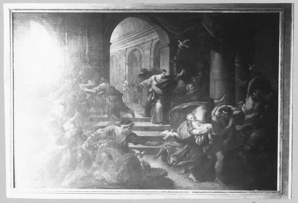 Tableau : Les Vendeurs chassés du Temple