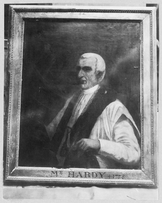 Tableau : Portrait de M. Hardy, curé de Saint-Médard