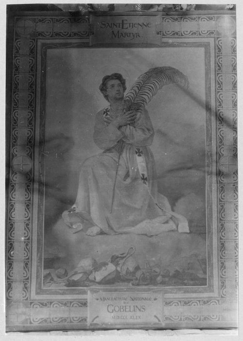 pièce murale : Le Martyre de saint Etienne