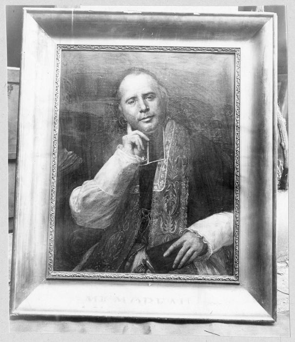 Tableau : Portrait de M. Moreau, curé de Saint-Médard