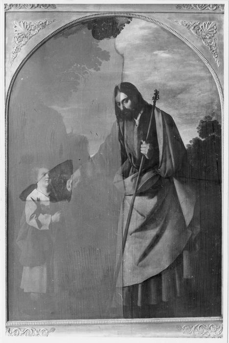 tableau : Saint Joseph et l'Enfant Jésus