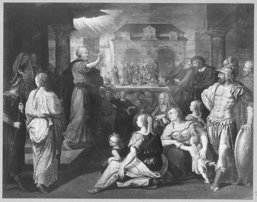tableau : Prédication de saint Pierre