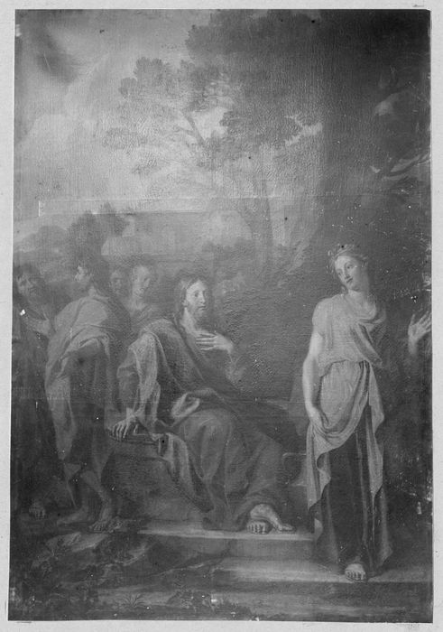 tableau : Jésus et la Samaritaine