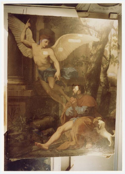 tableau : Saint Roch et l'ange