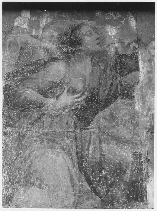 peintures monumentales de la chapelle de la Vierge, détail