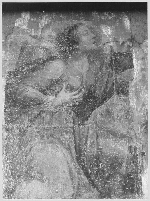 peintures monumentales de la chapelle de la Vierge, détail