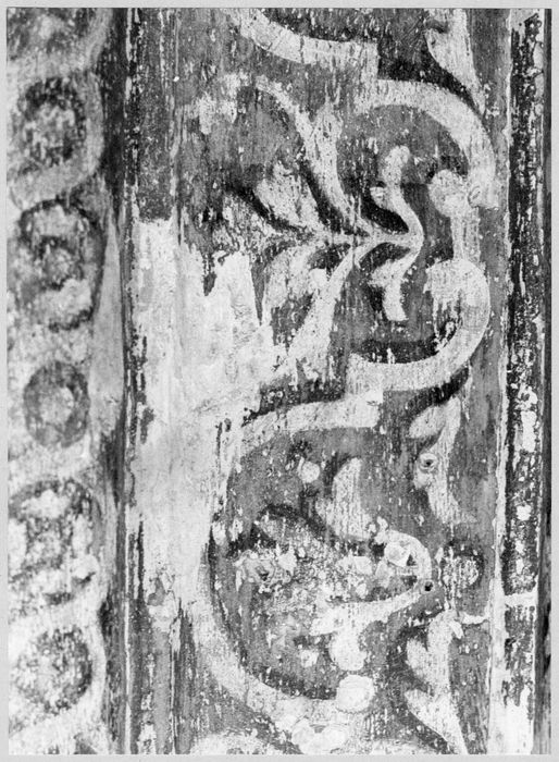 peintures monumentales de la chapelle de la Vierge, détail