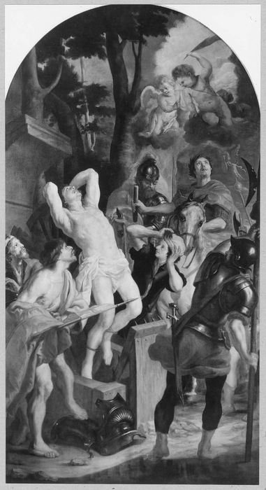 Tableau : Le Martyre de saint Adrien