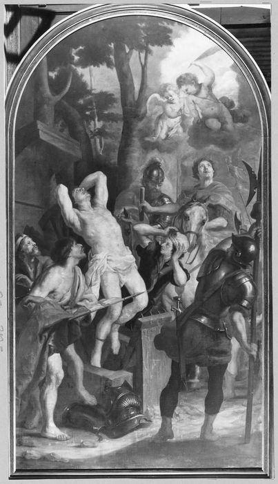 tableau : Martyre de saint Adrien