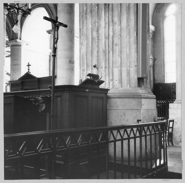 choeur, vue partielle