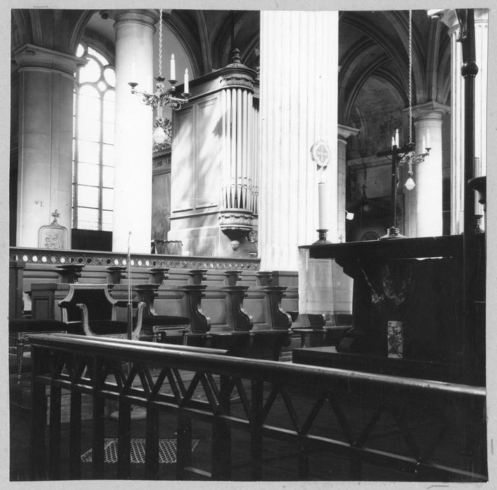 choeur, vue partielle