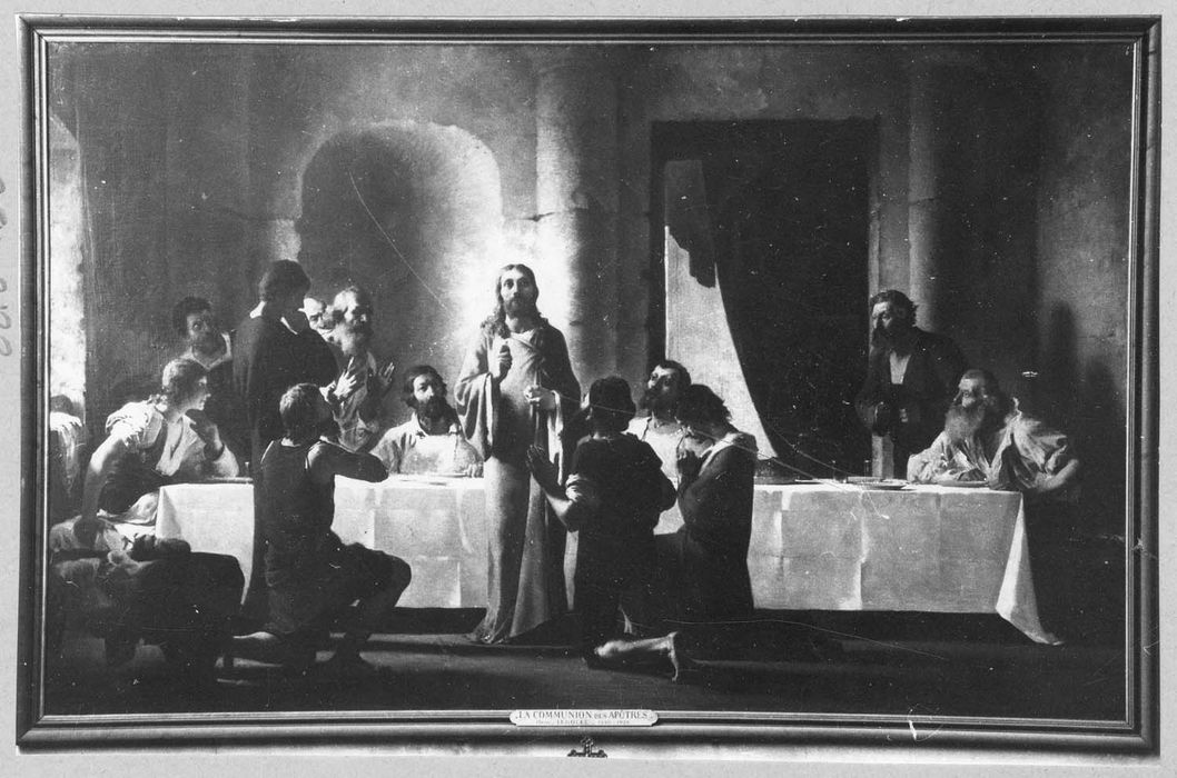 tableau : Communion des apôtres