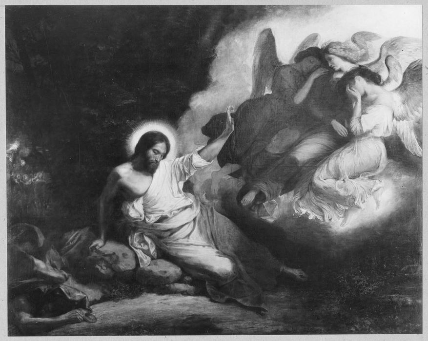 tableau : Christ au Jardin des Oliviers