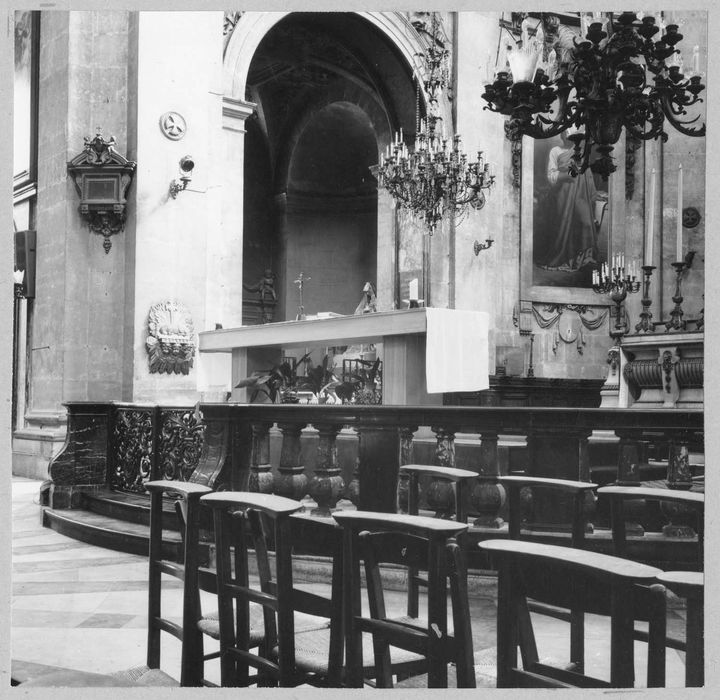 choeur, vue partielle