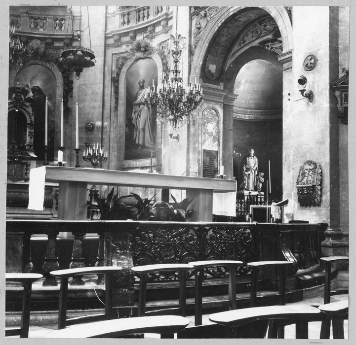 choeur, vue partielle