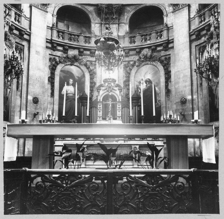 choeur, vue partielle