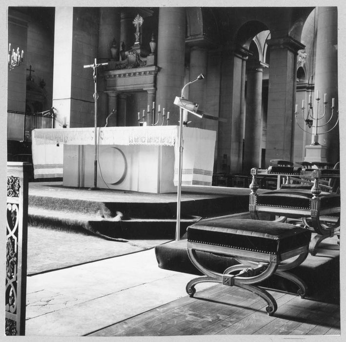 choeur, vue partielle