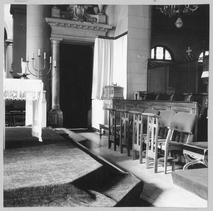 choeur, vue partielle