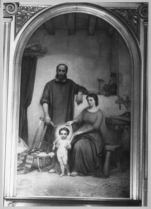 Tableau : La Sainte Famille