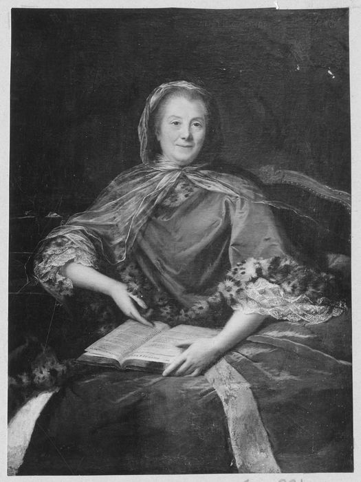 2 tableaux : Portraits de M. de Beaumont, bienfaiteur de l'église, et de Mme de Beaumont, bienfaitrice de l'église