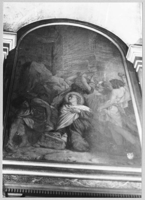 tableau : Le Martyre de saint Etienne