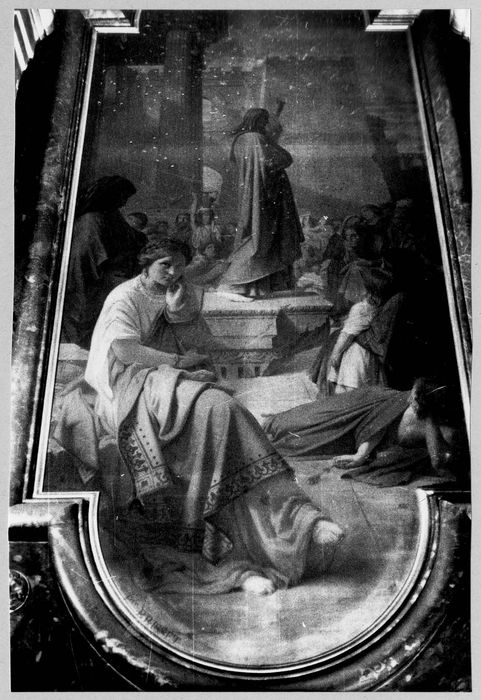 tableau : La Madeleine écoutant un sermon du Christ