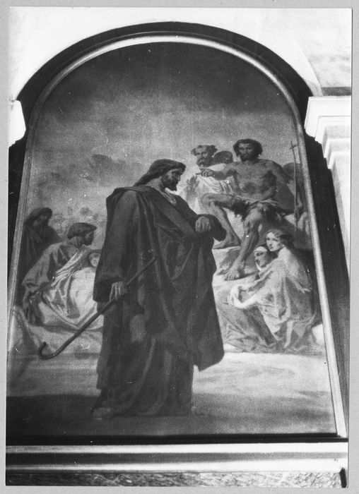tableau : Le Christ et saint Jean-Baptiste
