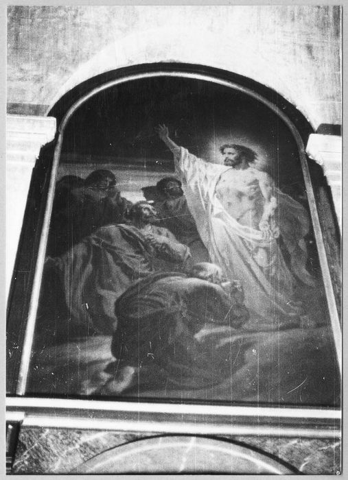 tableau : Le Christ et les apôtres