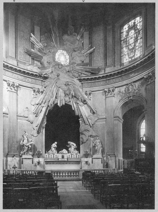 groupe sculpté : La Nativité