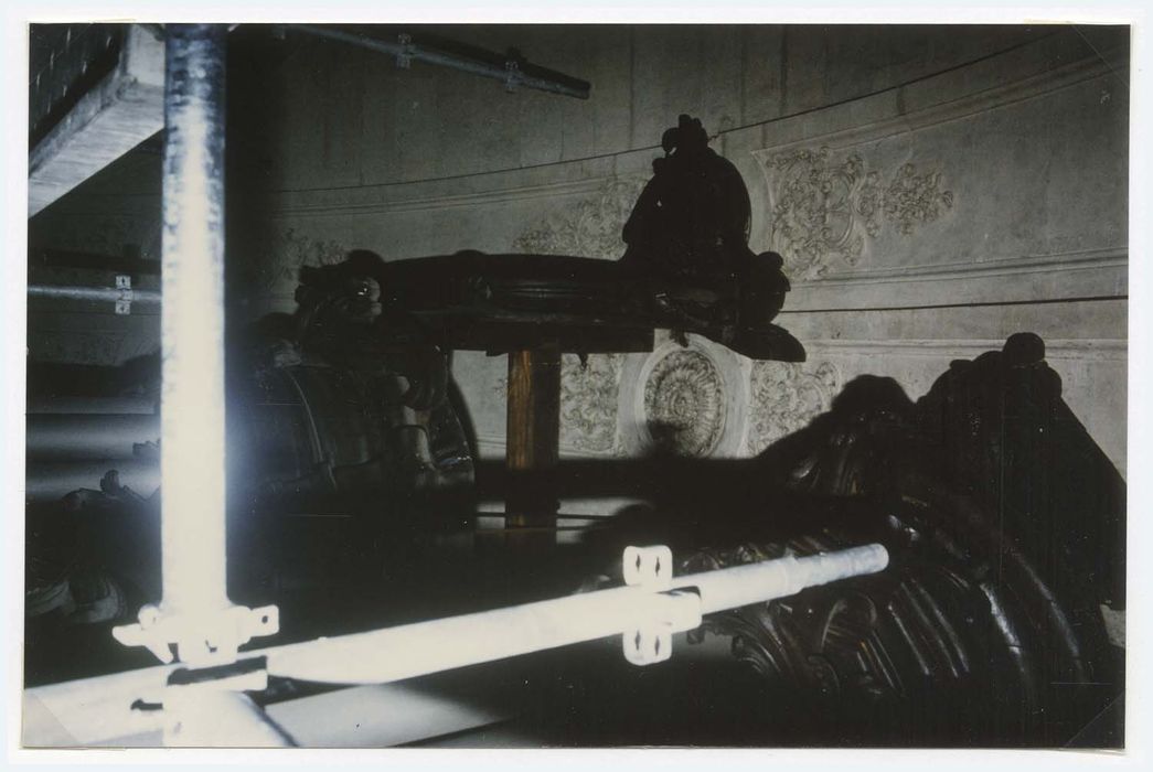 orgue de tribune, vue partielle