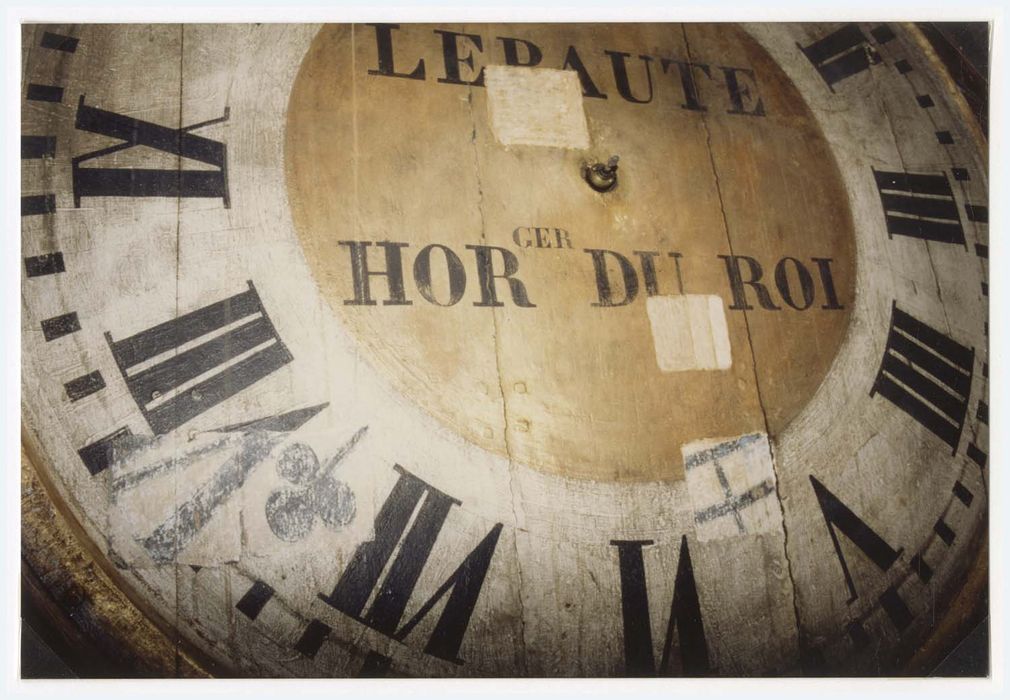 orgue de tribune, détail des sondages du cadran