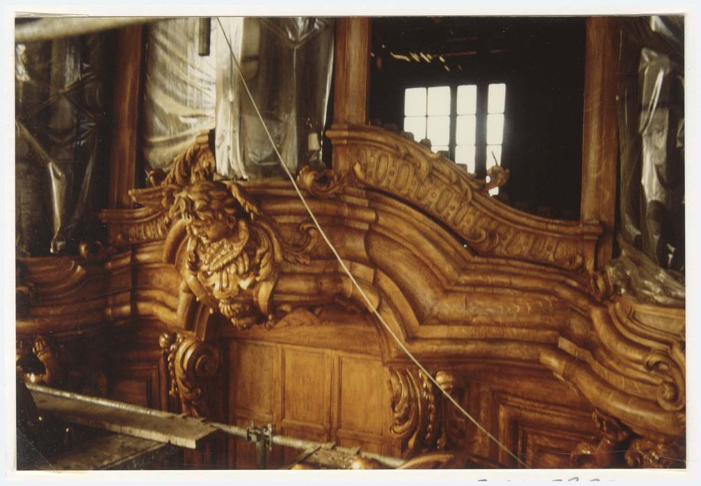 orgue de tribune, détail