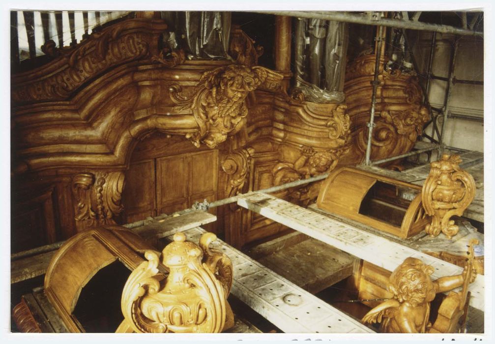 orgue de tribune, détail