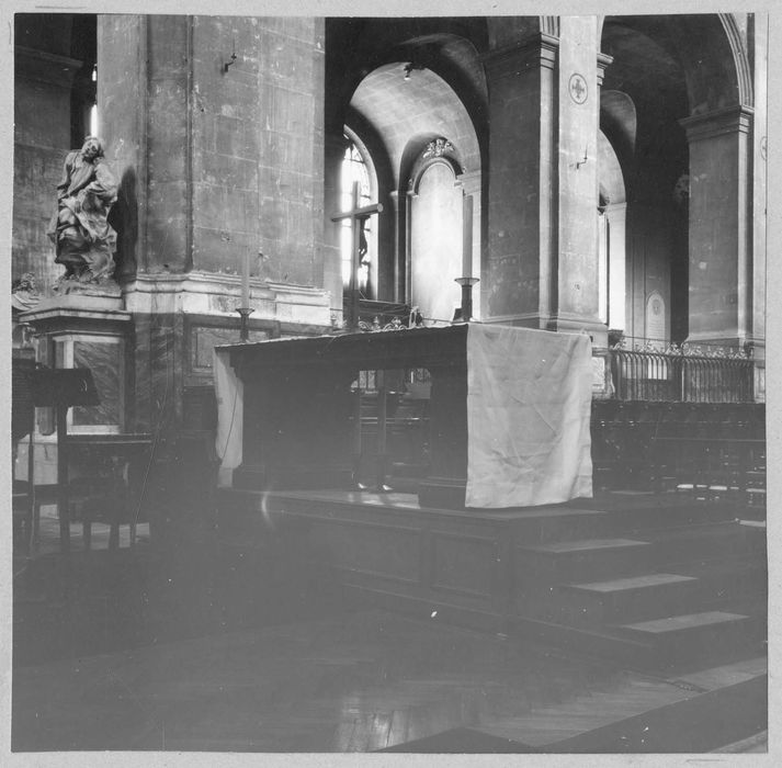 vue partielle du choeur