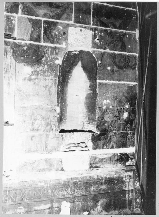 peinture monumentale de la chapelle Saint-Louis : L'Apocalypse, détail