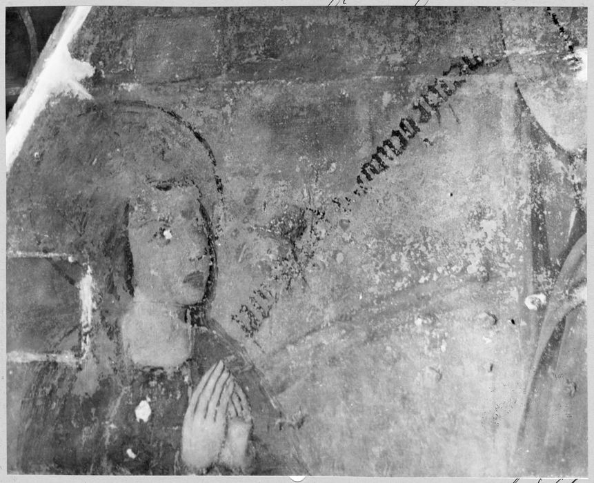 peinture monumentale de la chapelle Saint-Louis : L'Apocalypse, détail