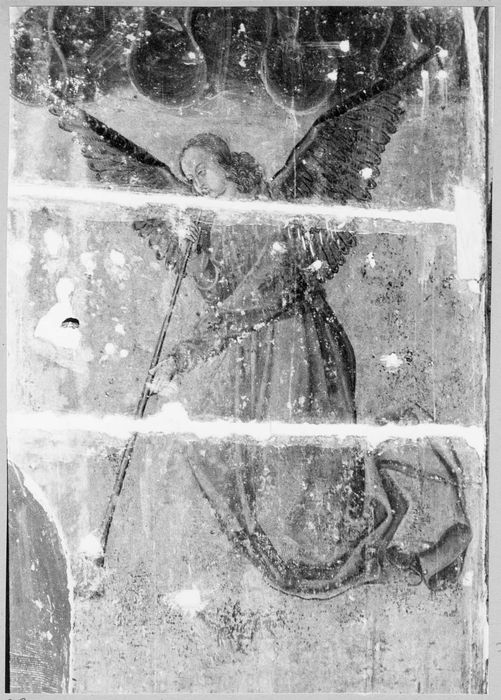 peinture monumentale de la chapelle Saint-Louis : L'Apocalypse, détail