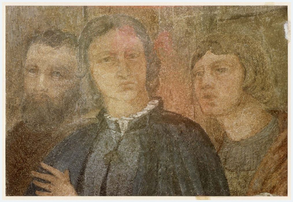 peinture monumentale d’une des chapelles latérales, détail