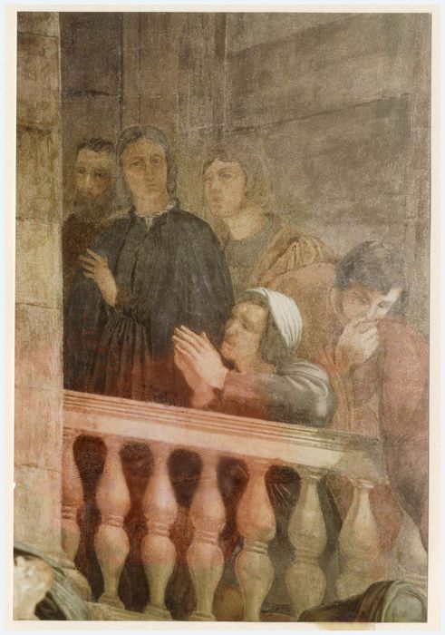 peinture monumentale d’une des chapelles latérales, détail