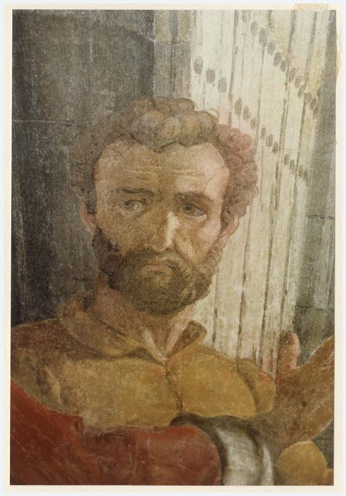 peinture monumentale d’une des chapelles latérales, détail