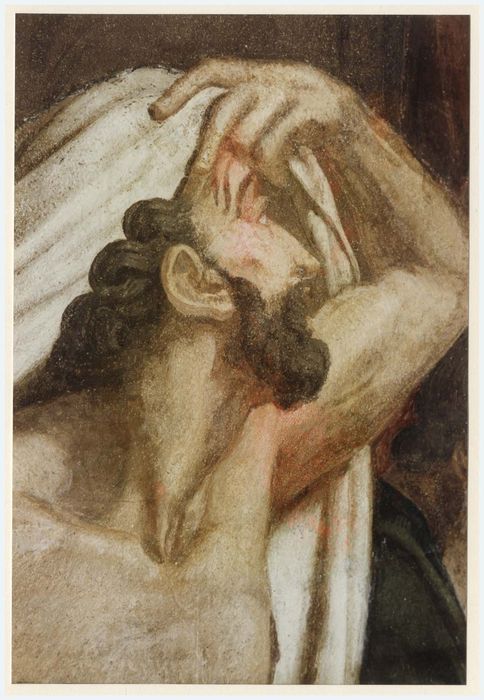 peinture monumentale d’une des chapelles latérales, détail